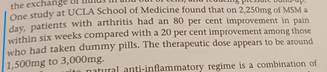 UCLA research in the New Optimum Nutrition Bible by Patrick Holfold, Page 231
