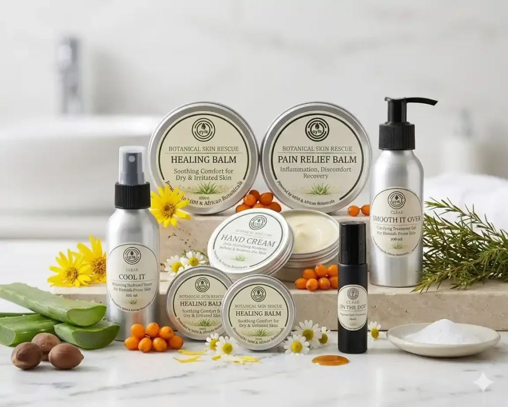 Sylk Skin's product range