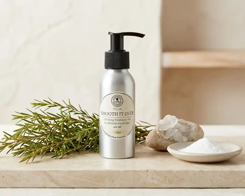 Sylk Skin Smooth it Over Treatment Gel in a pump bottle.